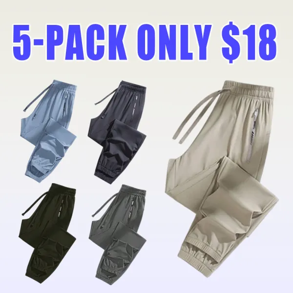 Women's Ice Silk Drawstring Pants – Lightweight, Breathable, Casual Summer Wear for Outdoor & Hiking