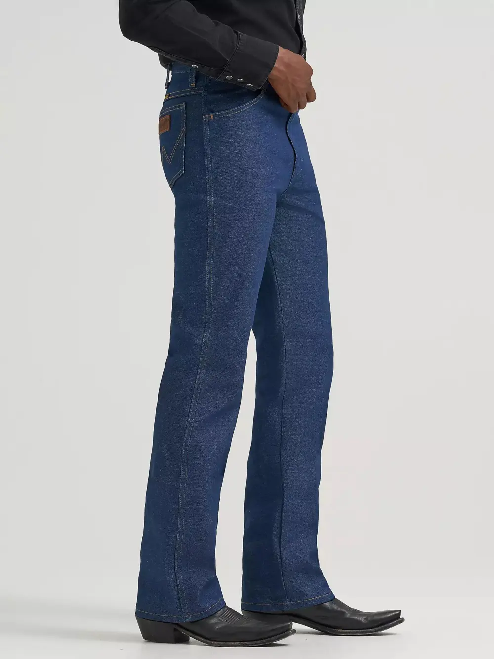 WRANGLER COWBOY CUT BOOTCUT JEAN RIGID - SLIM FIT JEAN IN NAVY