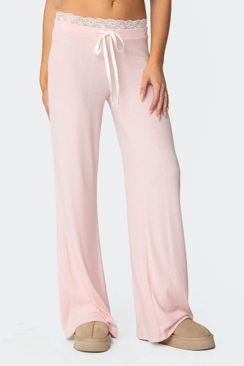 Peekaboo Lace Pants