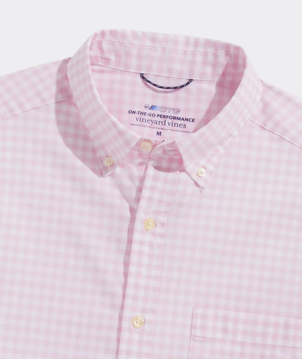 On-The-Go brrr° Gingham Shirt