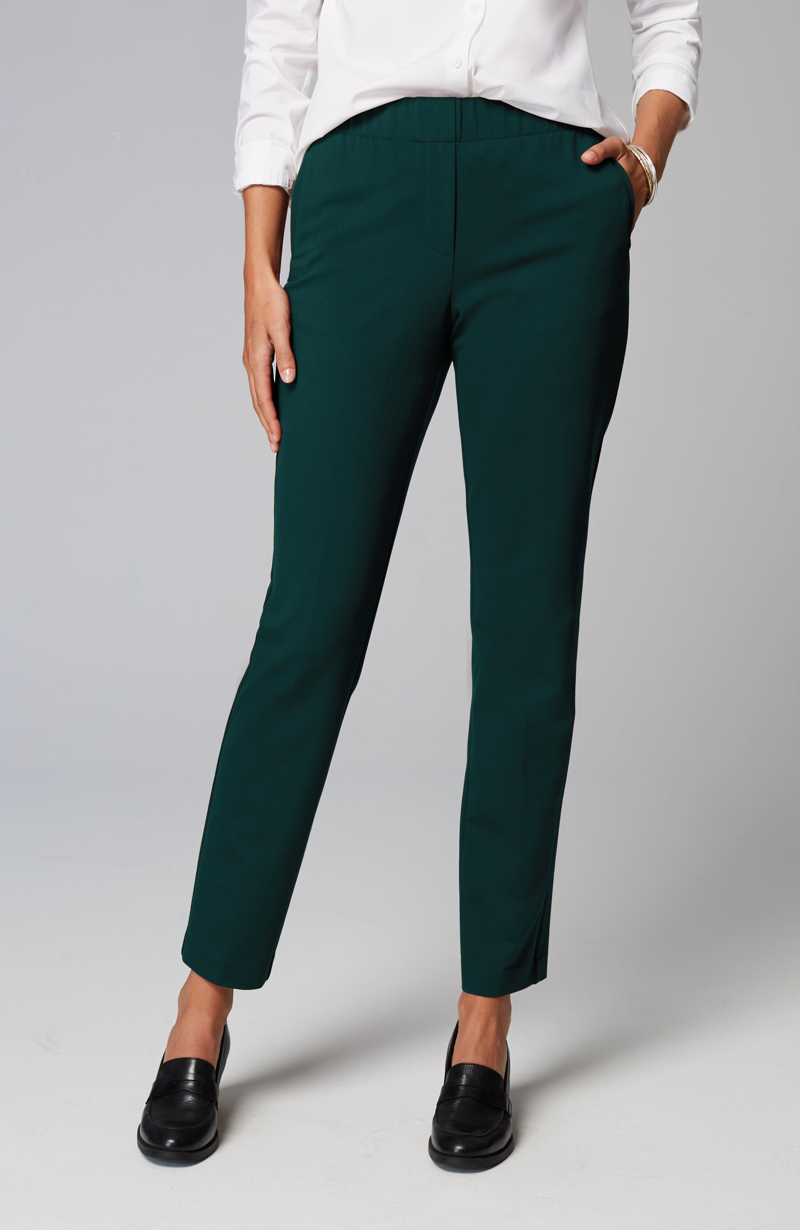 Ponte Welt-Pockets Slim-Leg Pants