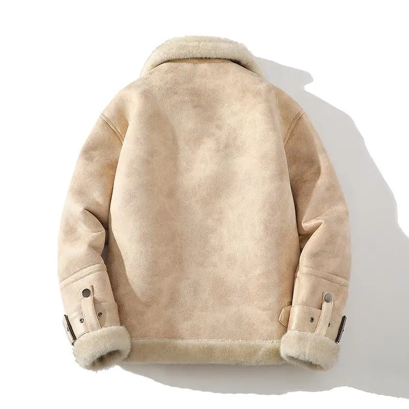 The Flying Tigers Men's Sheepskin Bomber Jacket Luc. 107