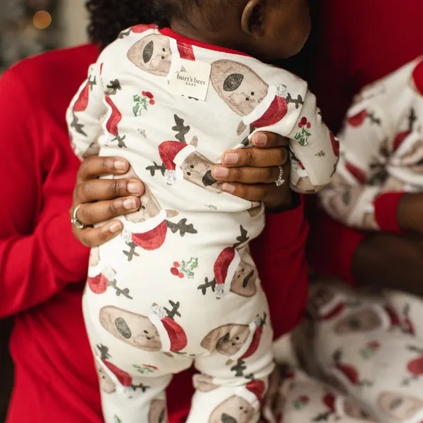 Guide My Sleigh Matching Organic Cotton Pajamas