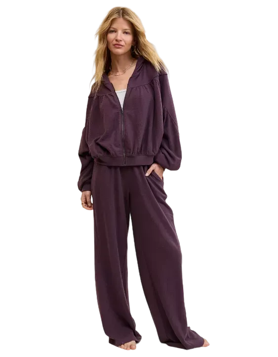 Women's 2-Piece Set: Soft Life Full Zip Sweatshirt & Soft Life Trouser