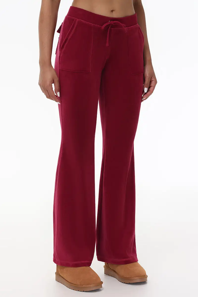 Heritage Cotton Velour Track Pants