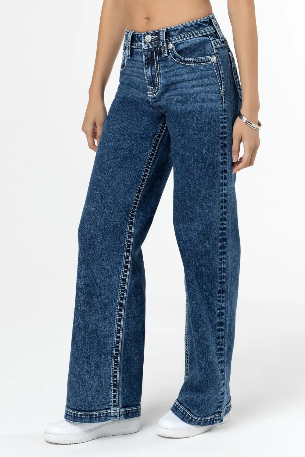 Going Rouge Wide Leg Jeans