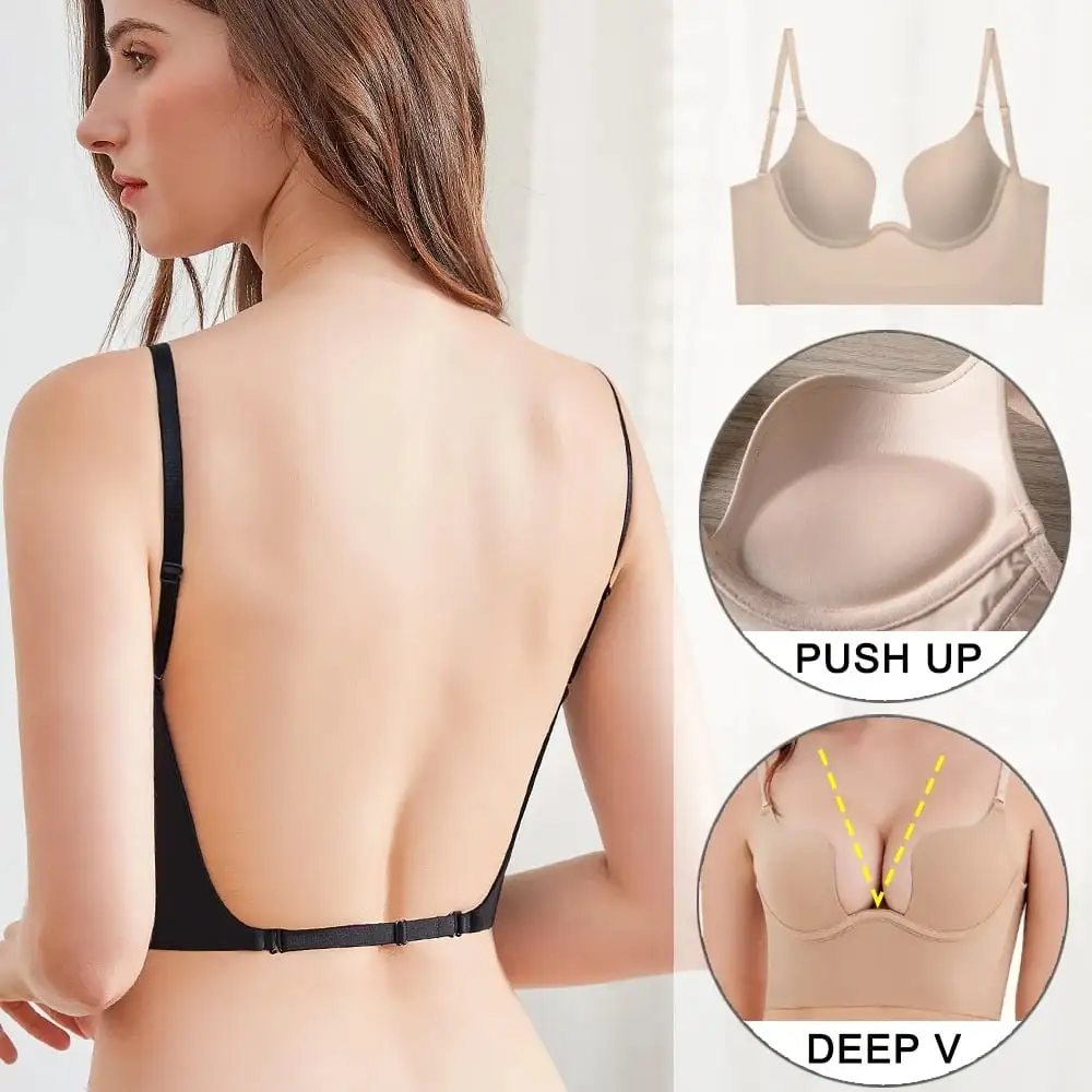 Sale 49% OFF🔥 2023 New Arrival Backless Strapless Adhesive Invisible Bra