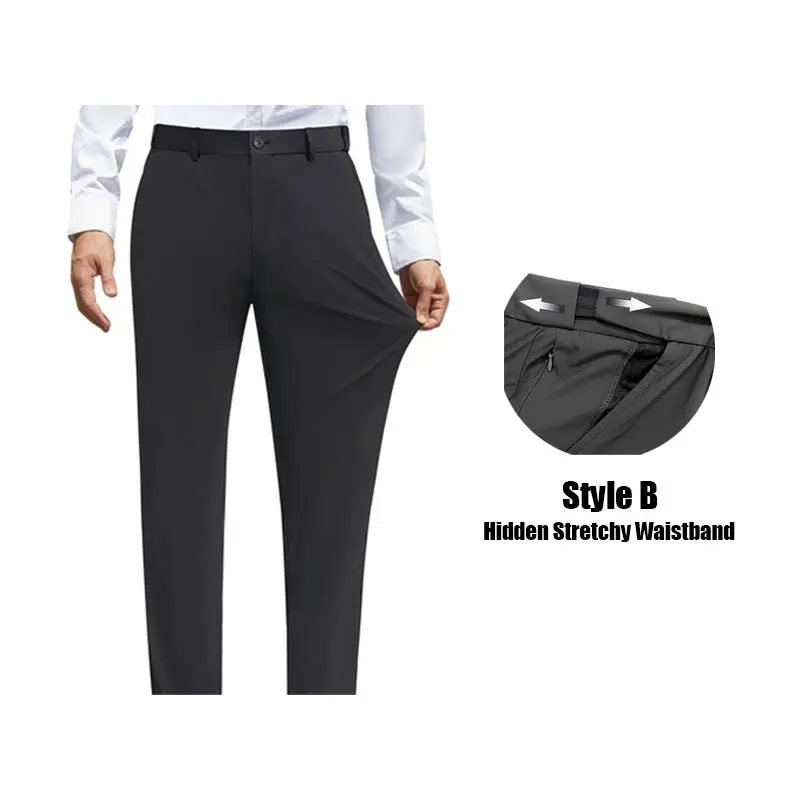 Men's Golf Pants with Expandable Waist