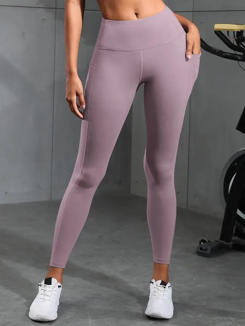 Women's Athletic Yoga Leggings – High Waist, Pockets, Multi-Pack Options