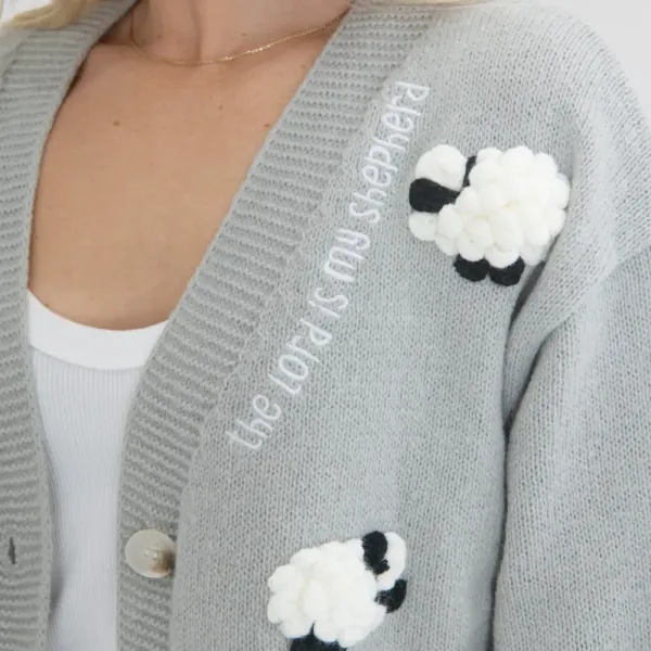 The Lord is my Shepherd Cardigan