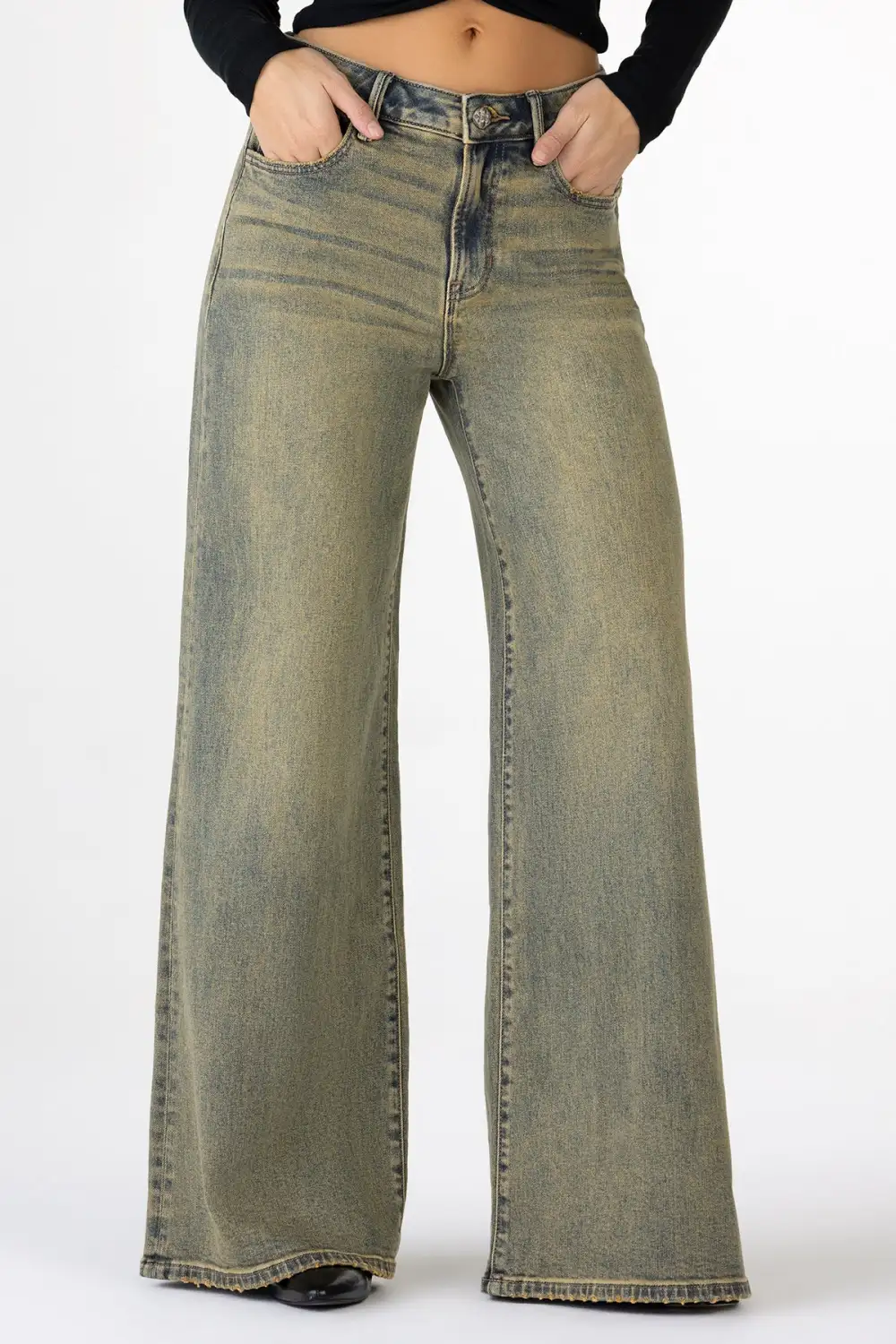Wren Super Wide Leg Jeans