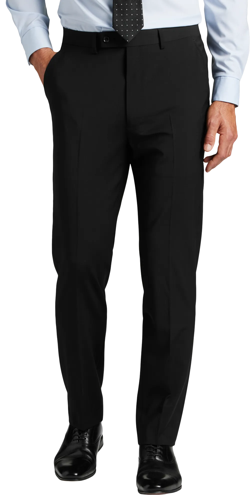 Calvin Klein Slim Fit Wool Blend Suit Pants