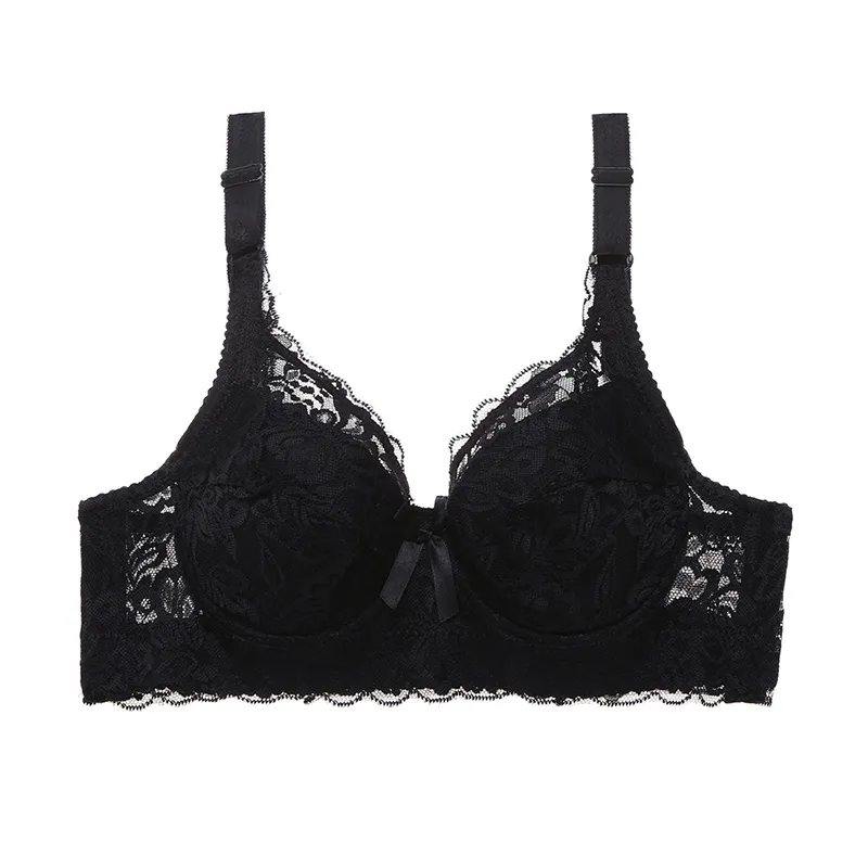 Plus Size Sexy Crop Top Push-up Bras 48D
