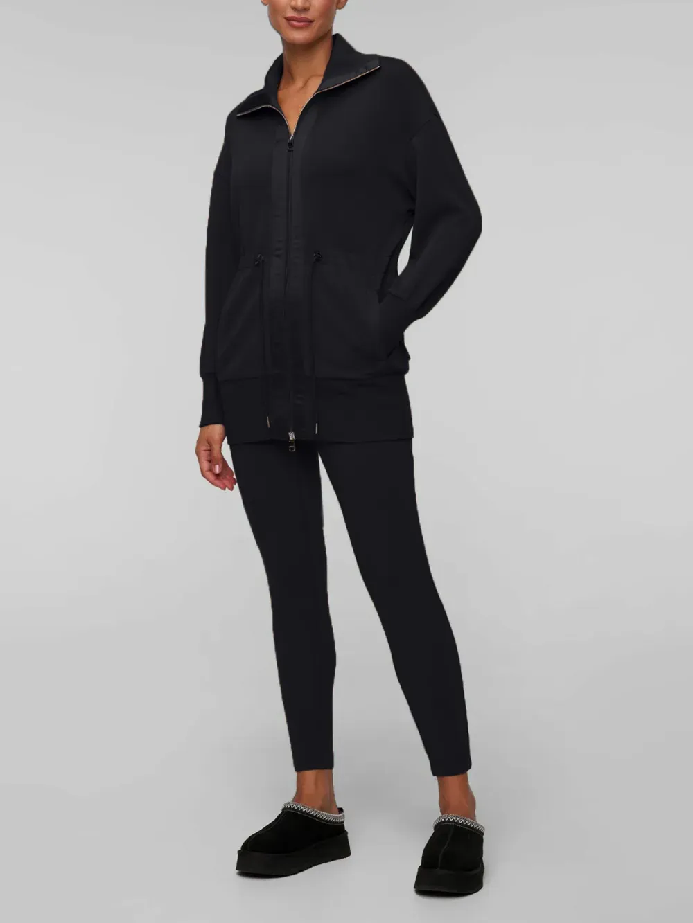 Turtleneck Casual Zipper Track Suit