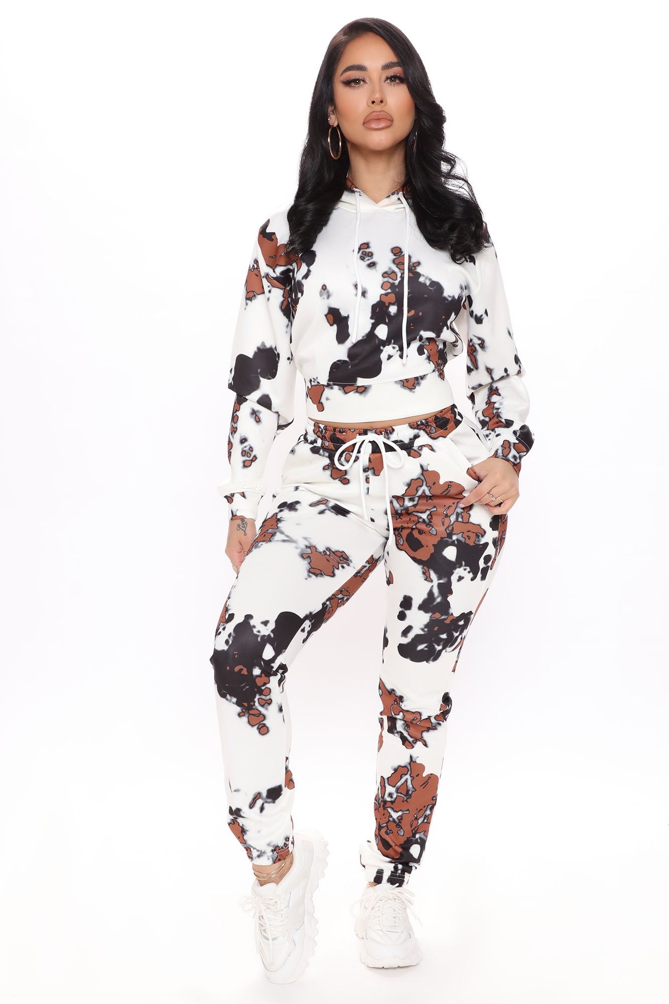 Irresistible Love Jogger Set - Taupe