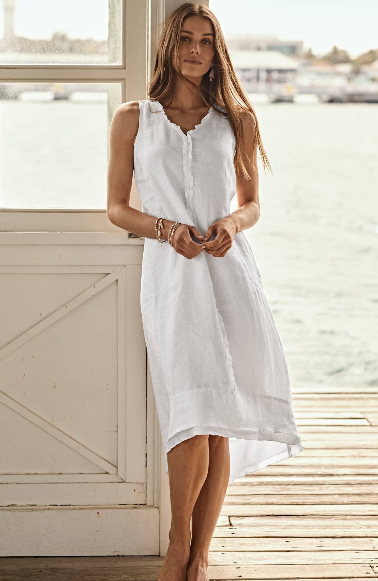 Pure Jill Elliptical Dress