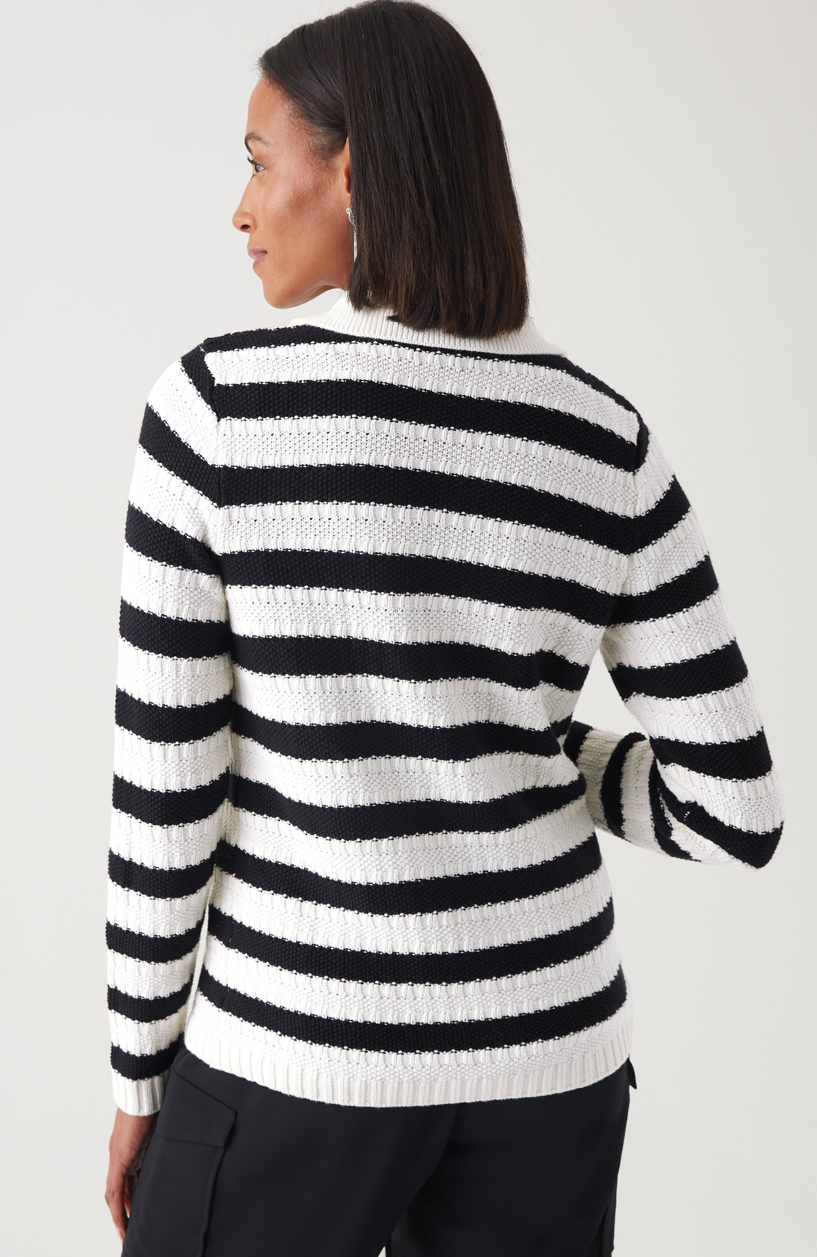 Wearever Textured Collared Cardi