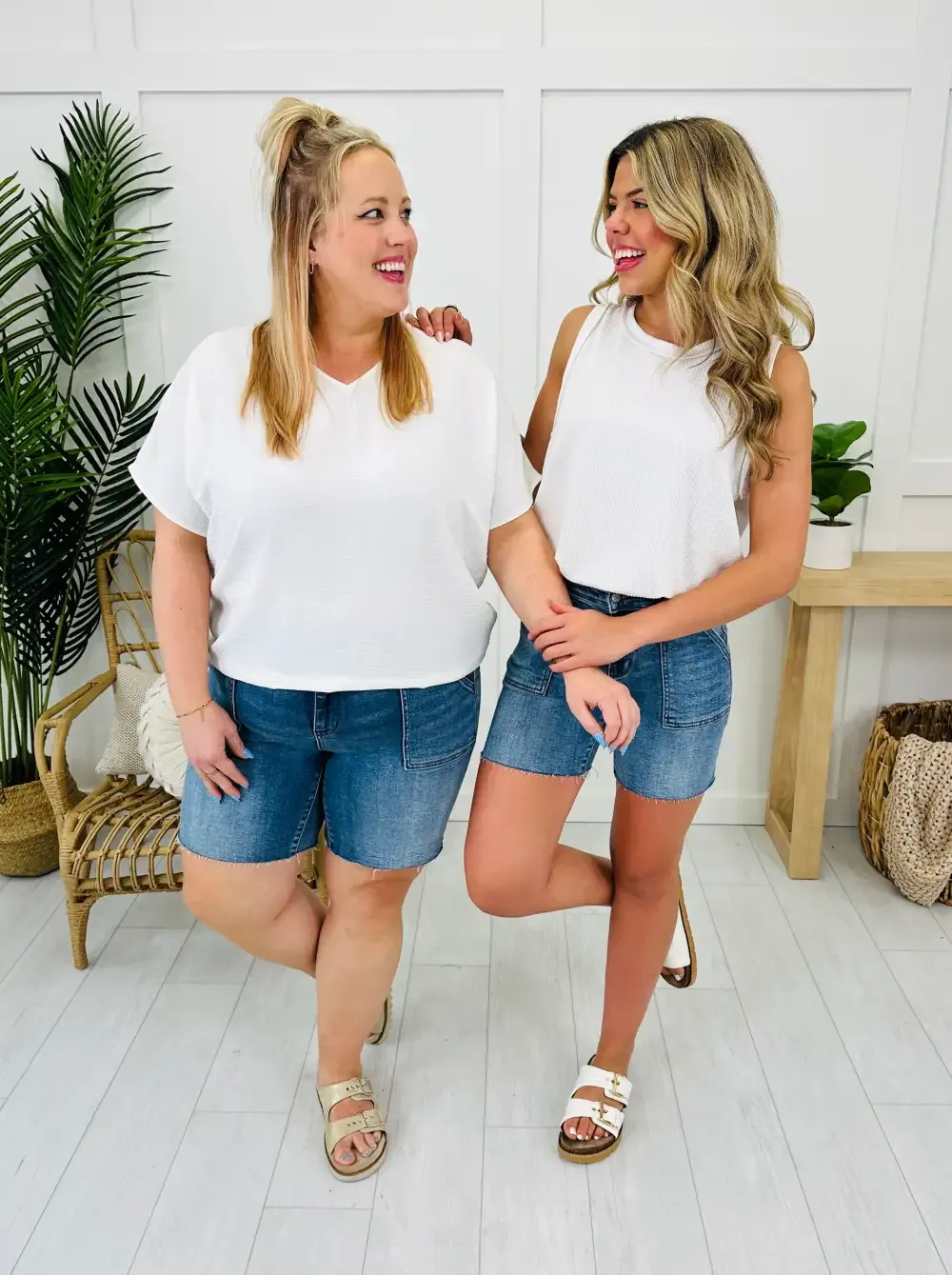 Judy Blue Patch Perfect Bermuda Shorts