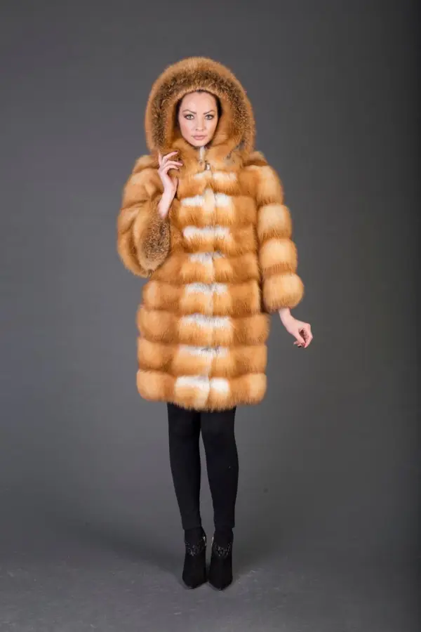 Red Fox Fur coat
