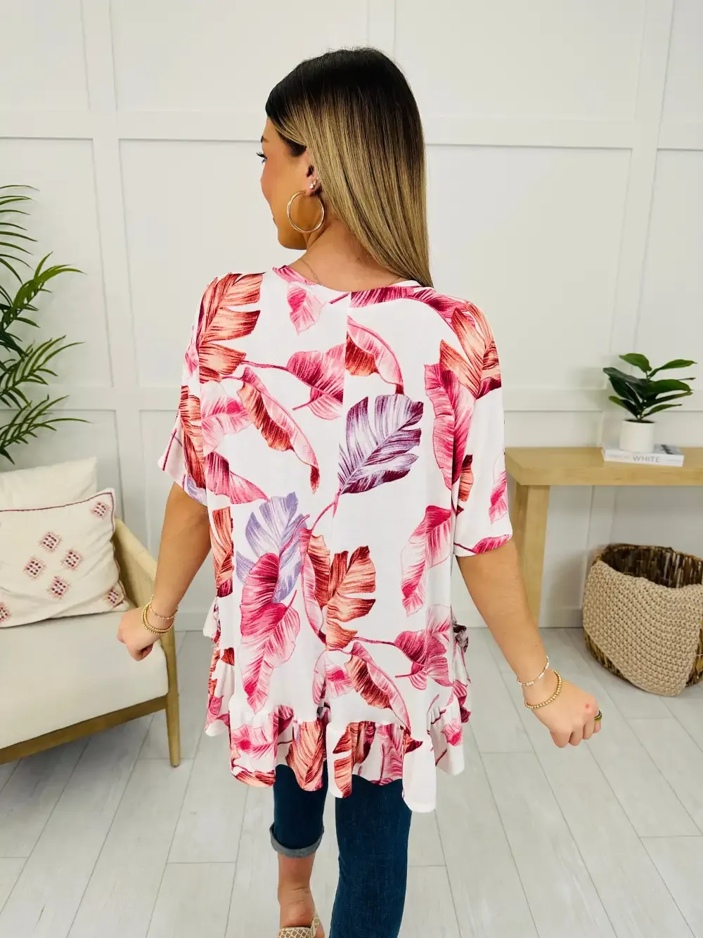 Drifting Petals Top