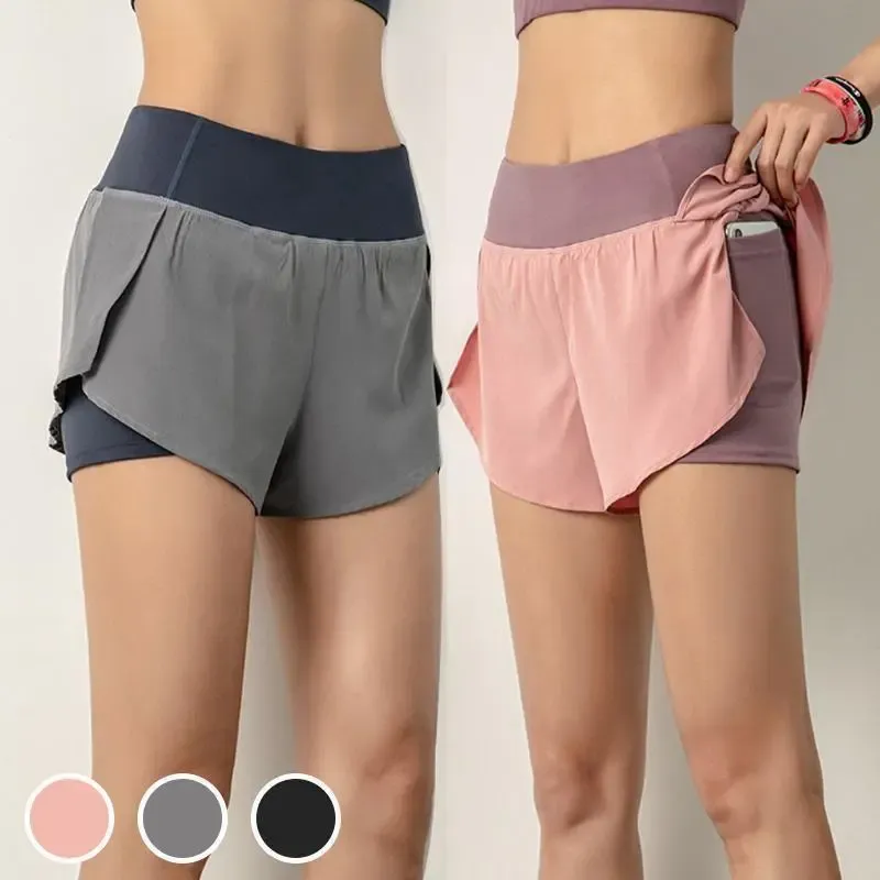 2 in 1 Women's Sports Shorts