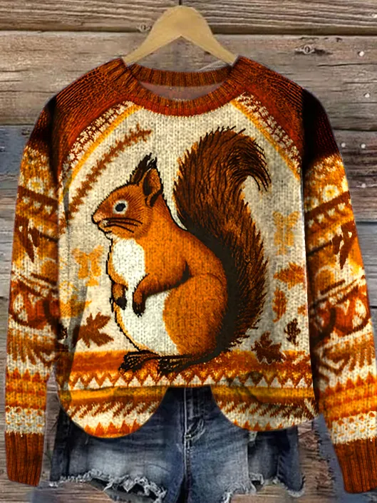 Maple Leaf Casual Sweater