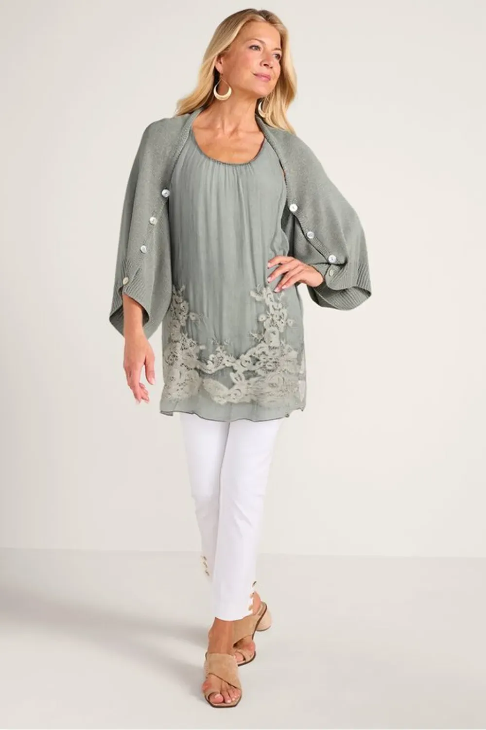 Silk Sophia Tunic
