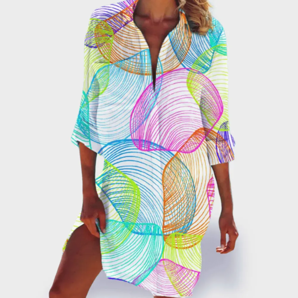Brigitte | Colorful and Light Summer Dress