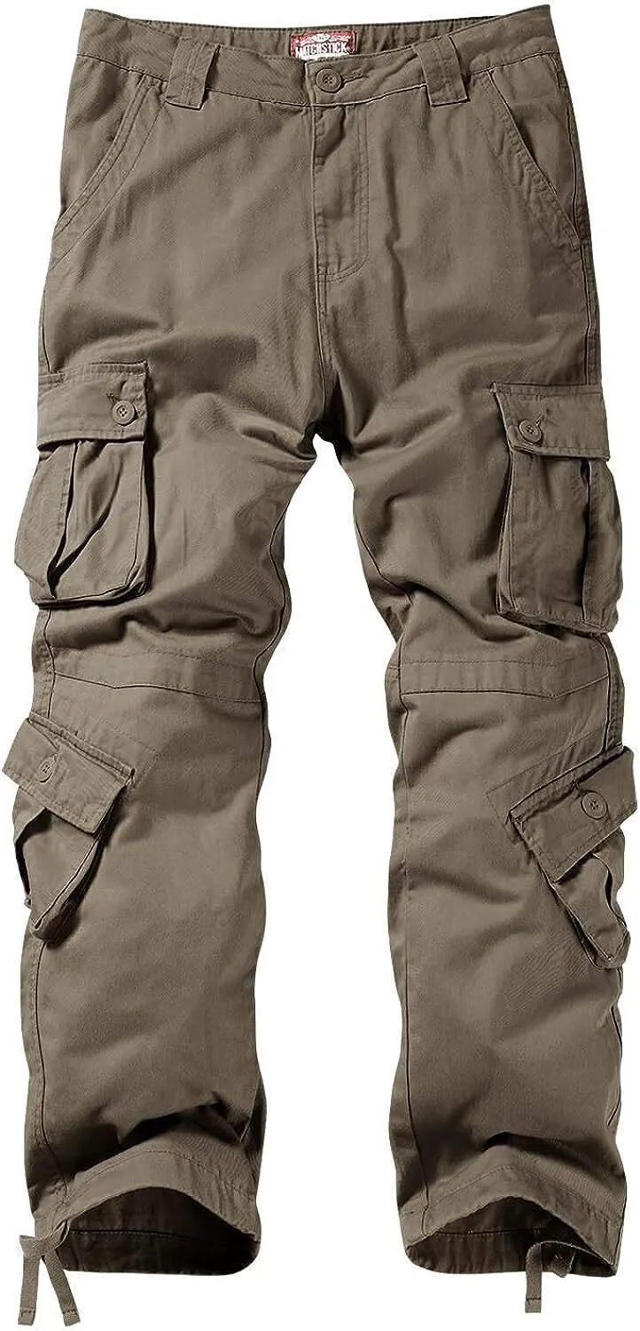 8 - Pack Match Men's Wild Cargo Pants