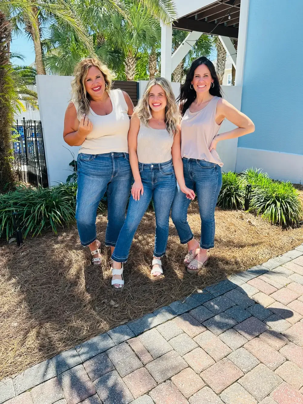 Judy Blue When Summer Kicks In Kick Flare Jeans