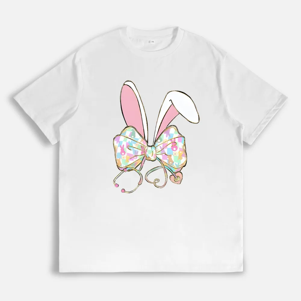 Easter Bunny Nurse Coquette T-Shirt