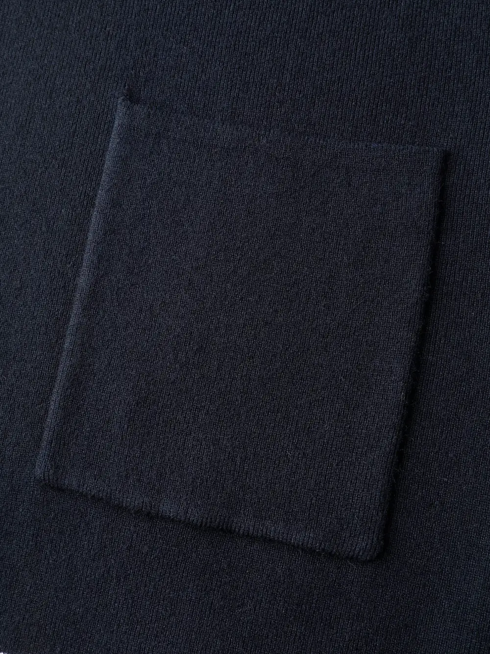 Blazer Collar Pockets Color Contrast Knit Cardigan