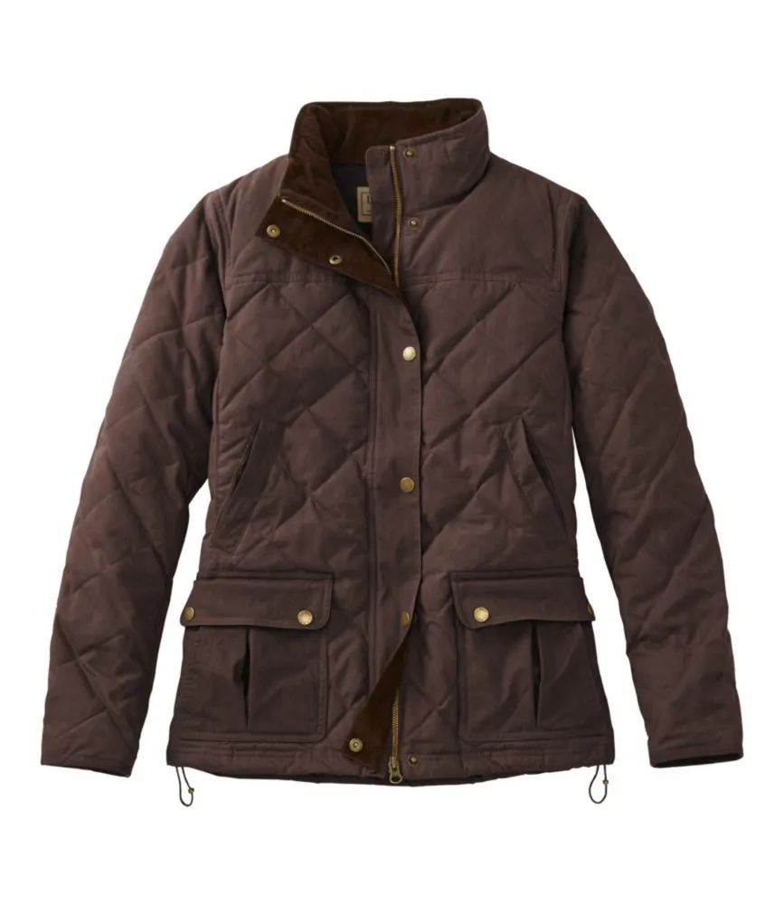 Women's Upcountry Waxed-Cotton Down Jacket