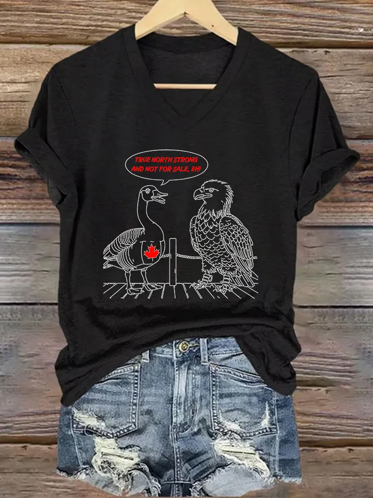 Women'S Never Be The 51st State Canada Will Never Yield To Tru.p T-Shirt