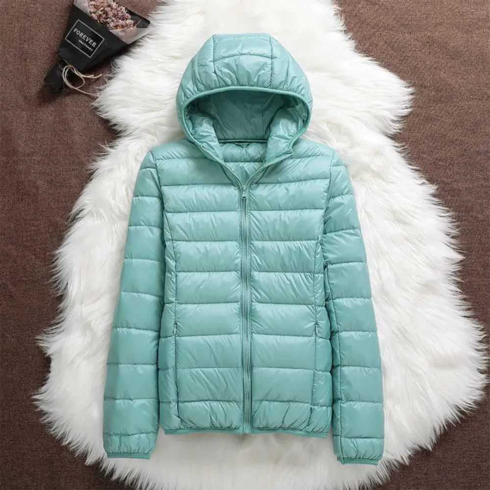 Metta Padded Jacket | Mint Green