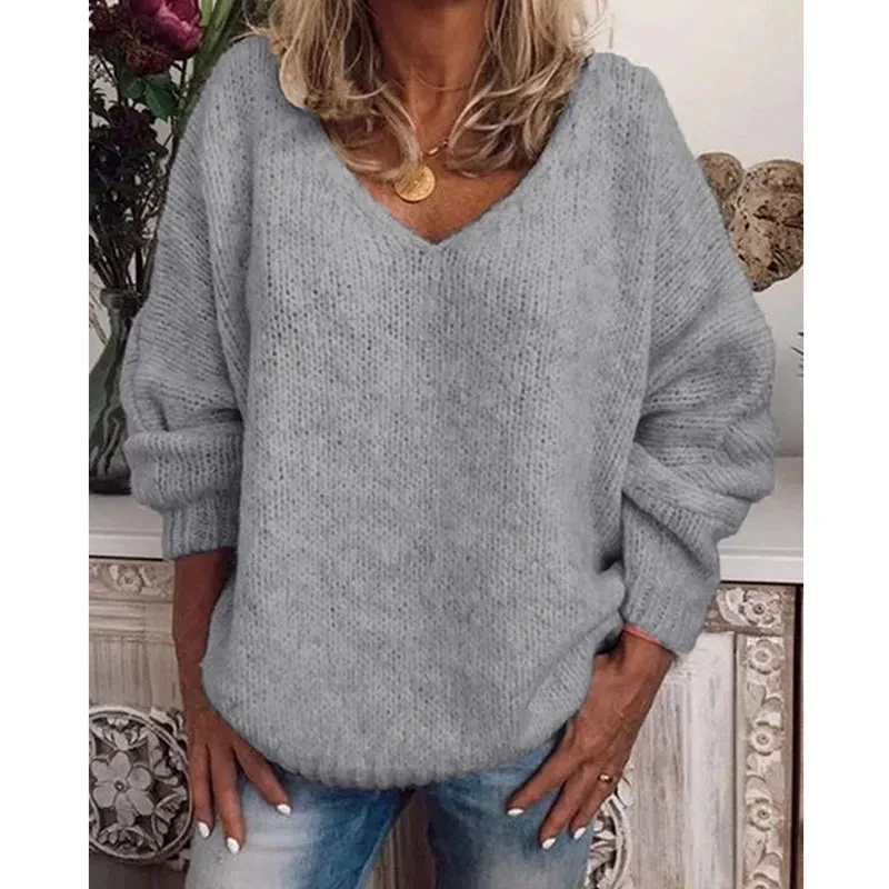 Autumn And Winter Casual Loose Knit