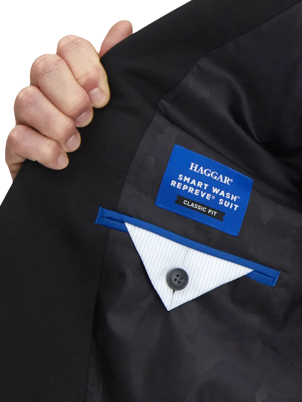 Haggar Smart Wash® Repreve® Classic Fit Suit Jacket