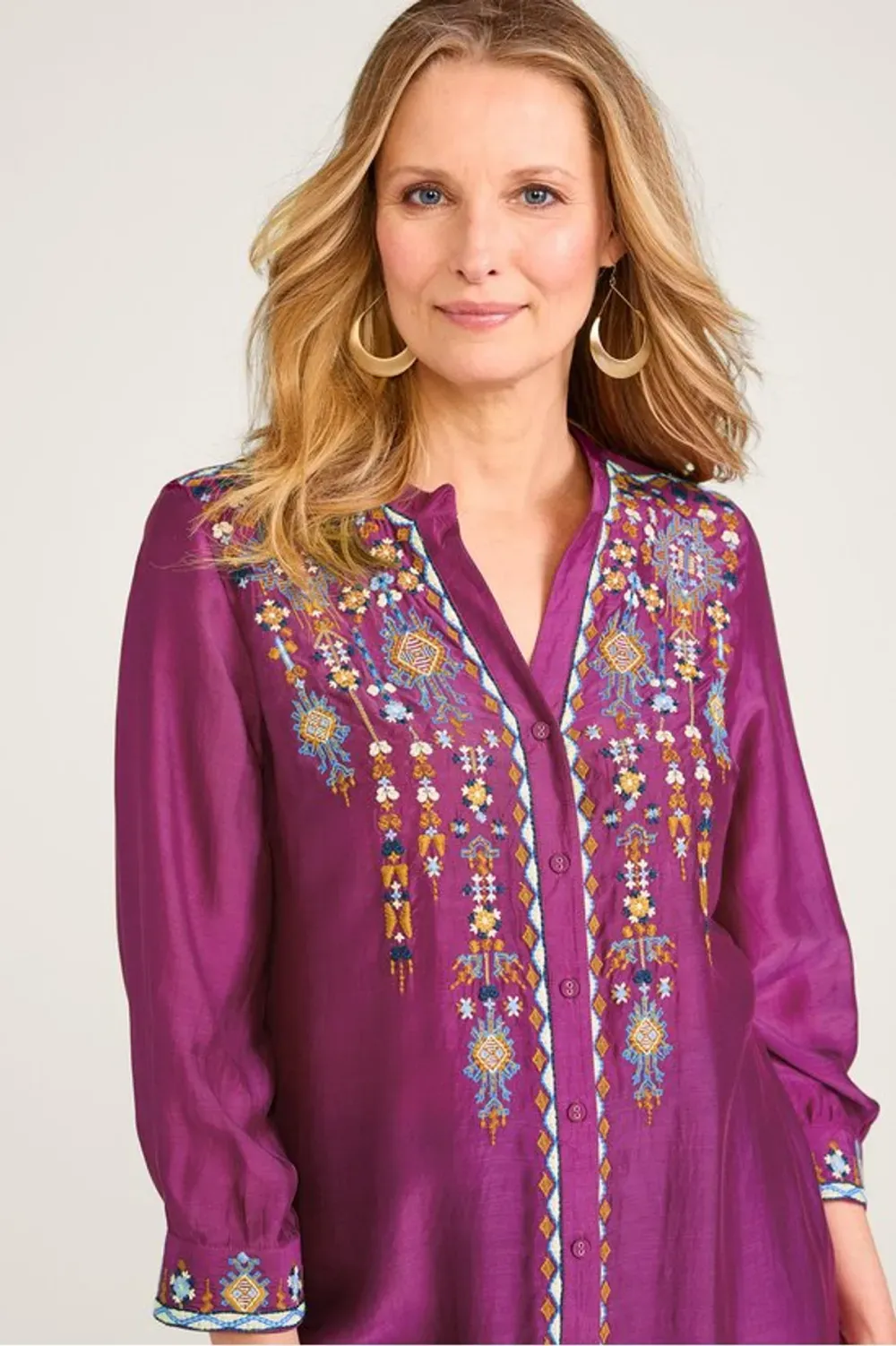 Nina Embroidered Tunic