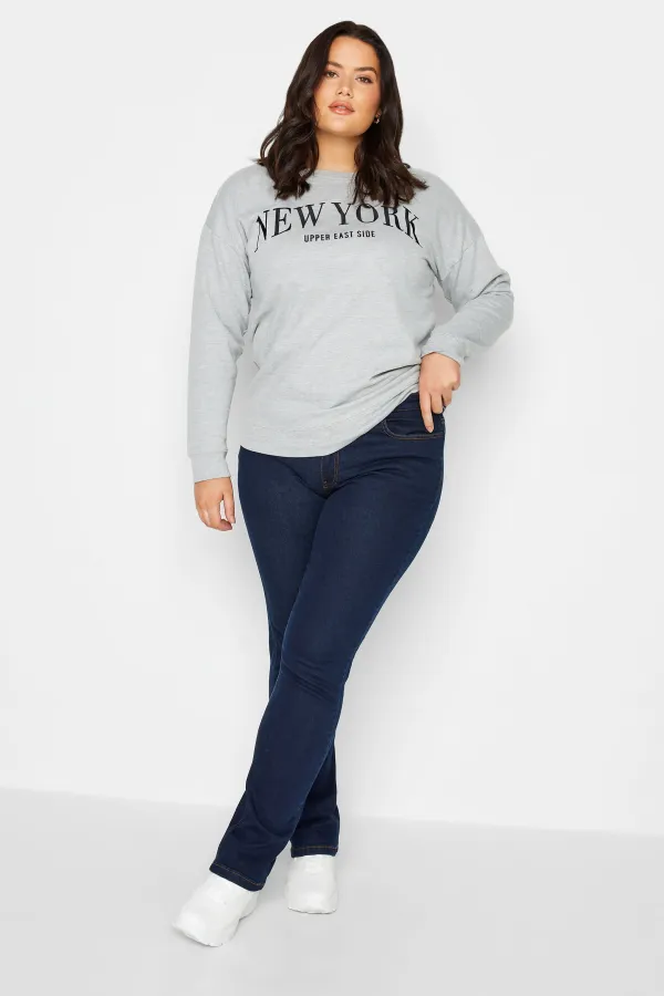 LTS Tall Indigo Blue MIA Stretch Slim Leg Jeans