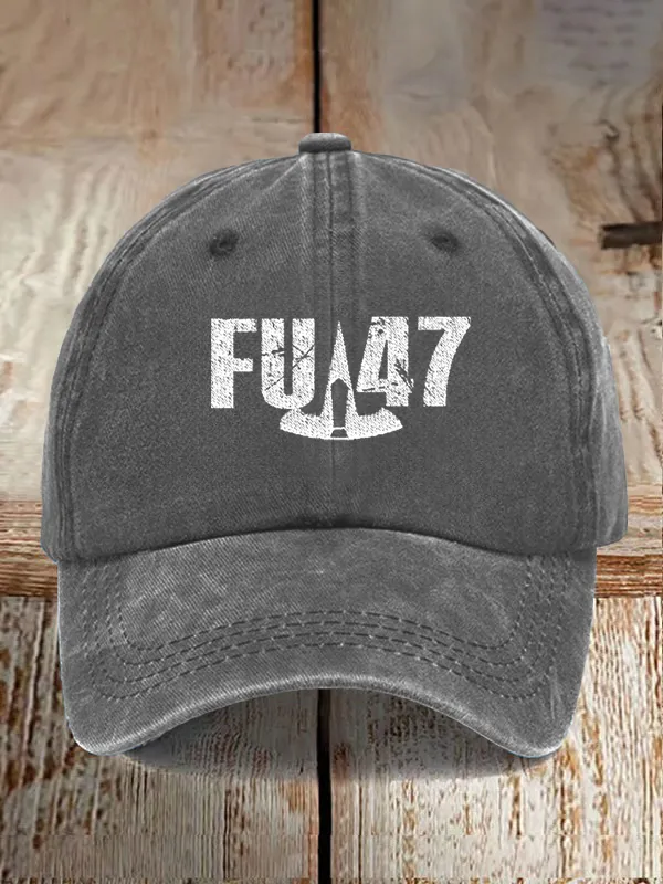 Unisex Retro Printed Baseball Cap