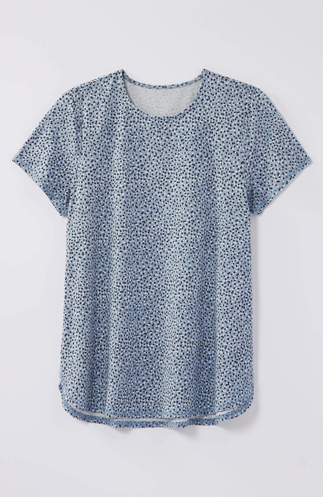 fit progress pima-stretch shirttail tee