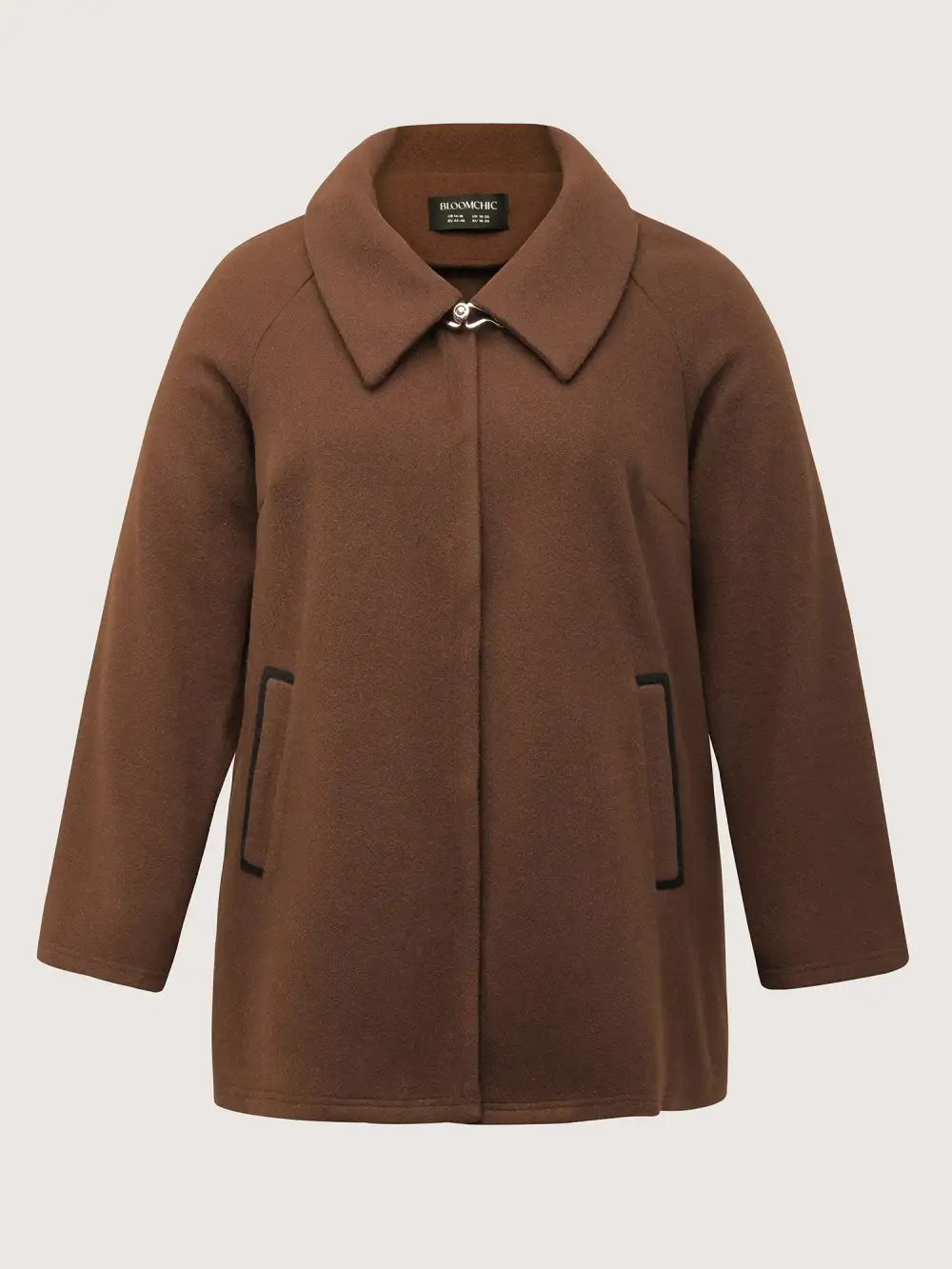 Metal Detail Pockets Jacket