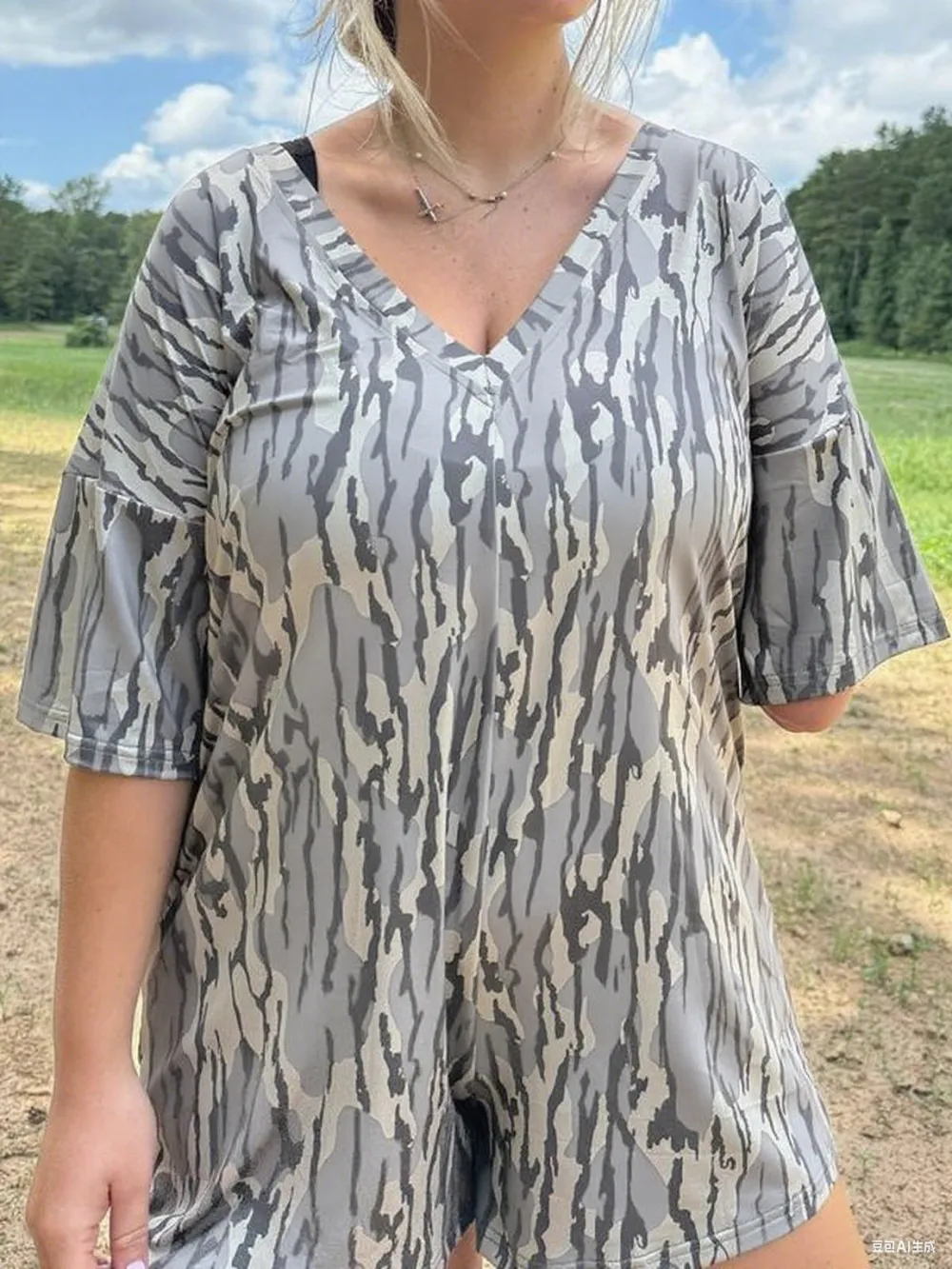 Opening Day Bottomland Romper
