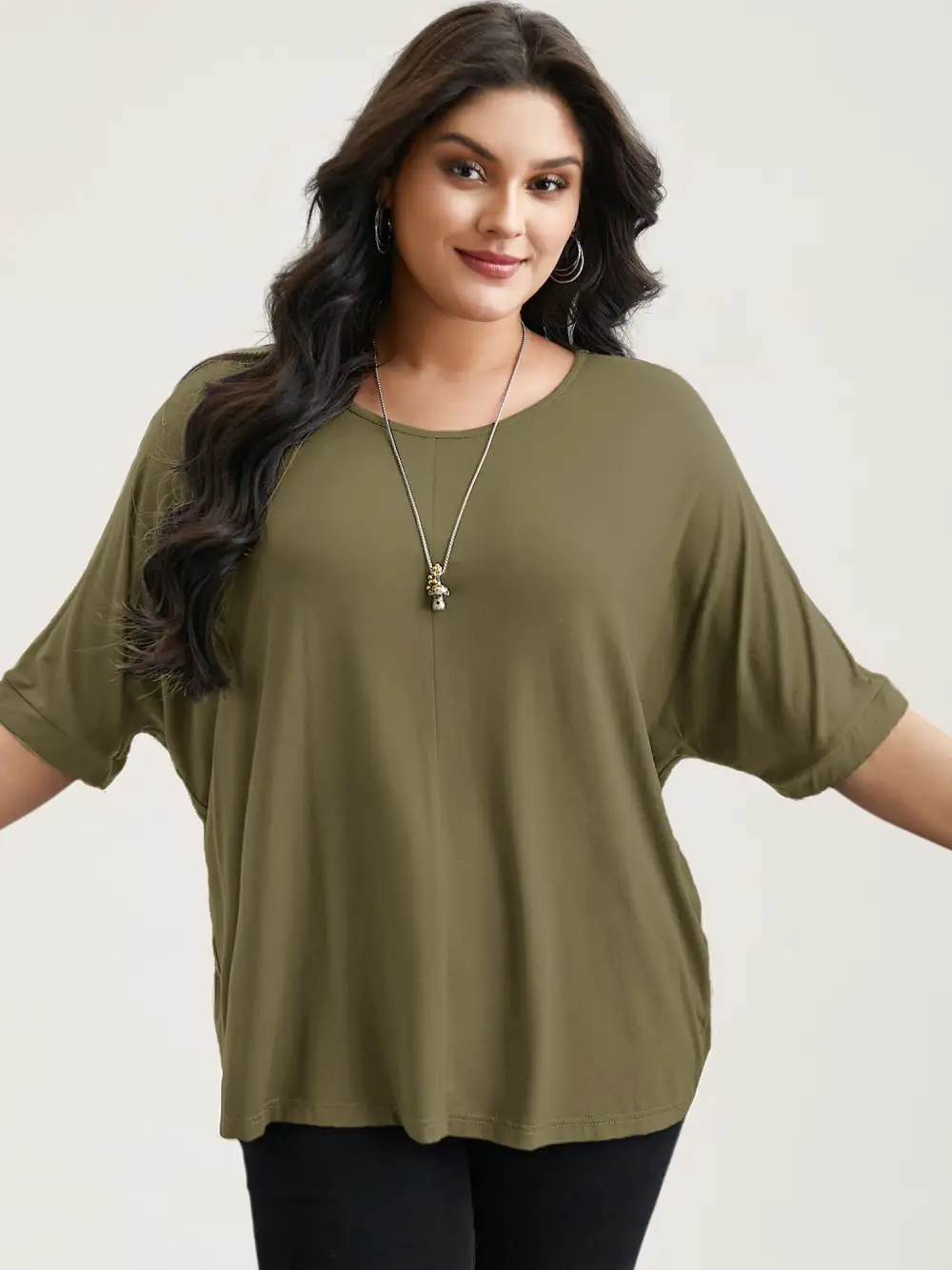 Supersoft Round Neck Plain T-Shirt
