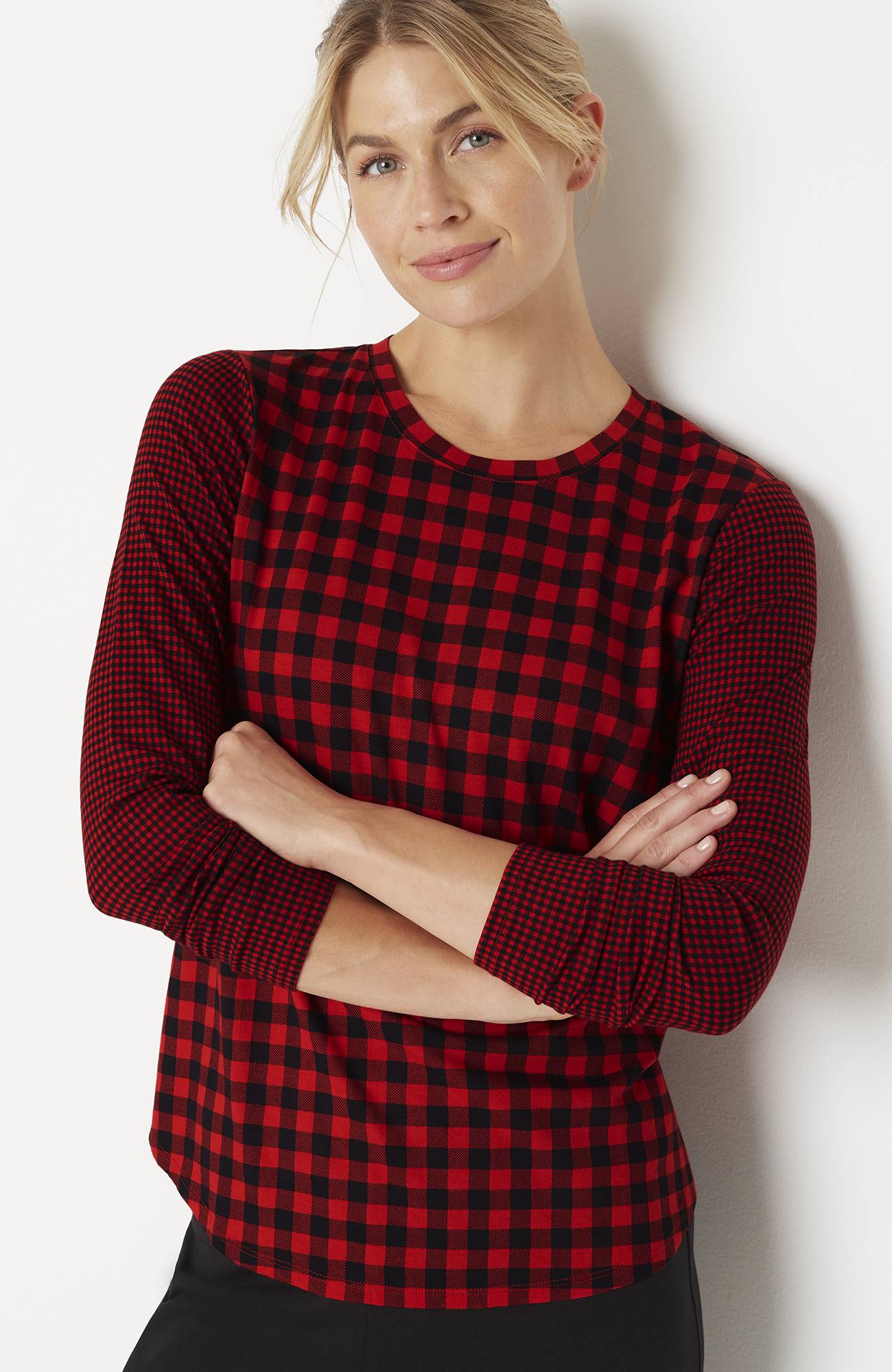 sleep ultrasoft long-sleeve top