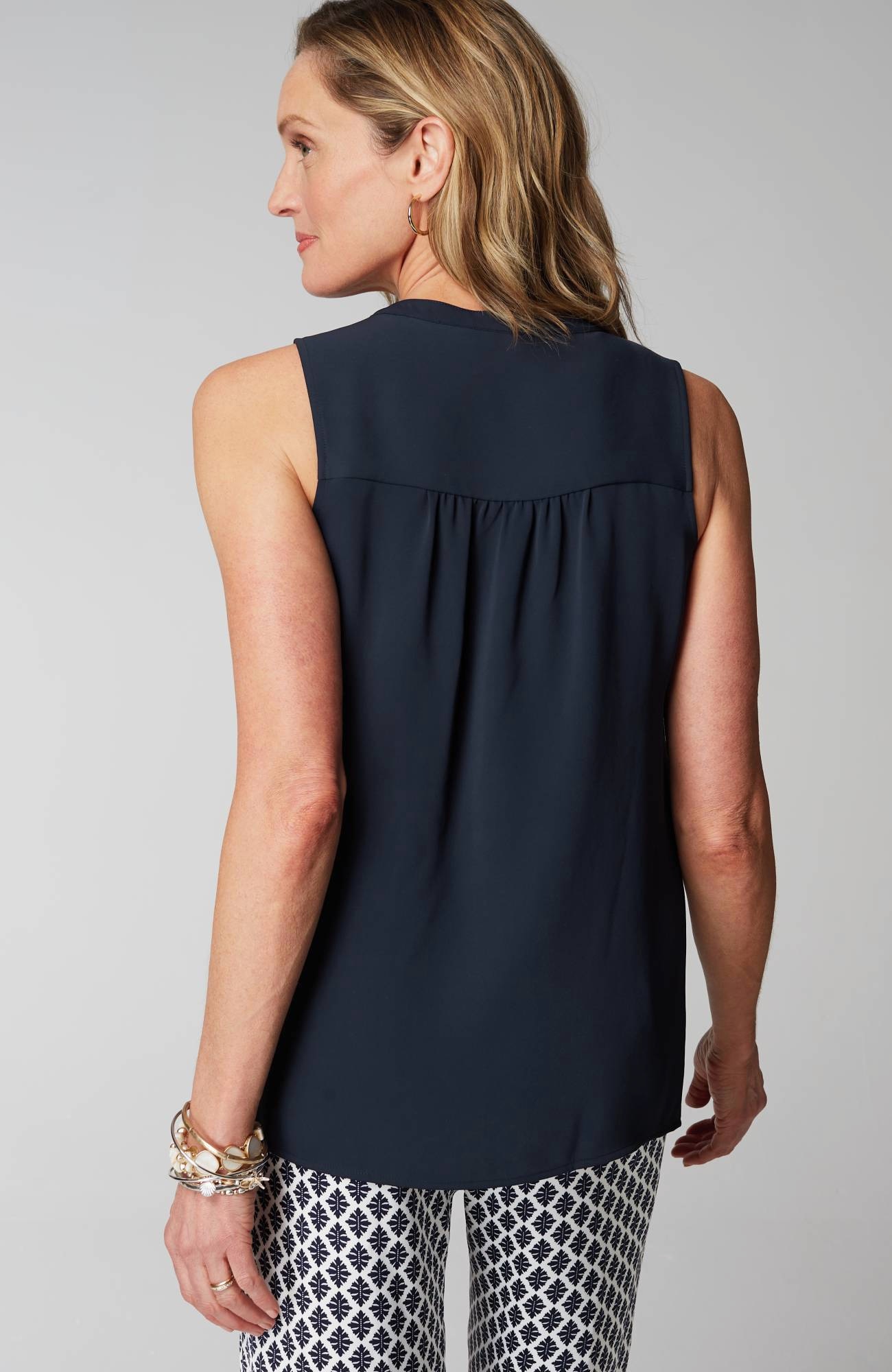 Wearever Easy-Care Sleeveless Top