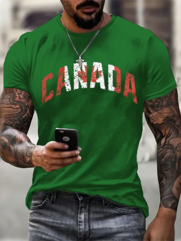 Men'S I Love Canada T-Shirt