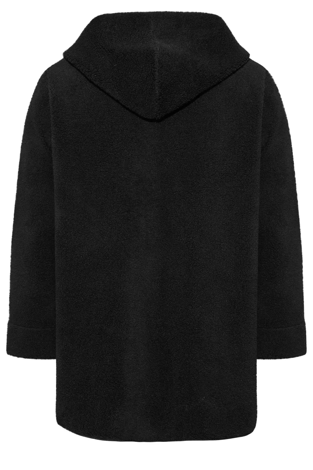 YOURS Curve Brown Teddy Hooded Jacket