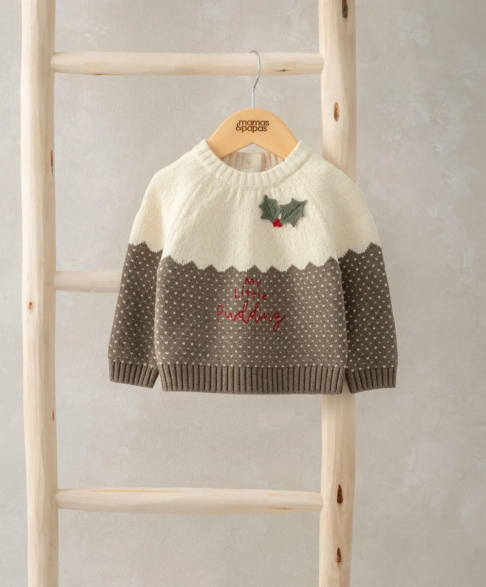My Little Pudding Christmas Jumper