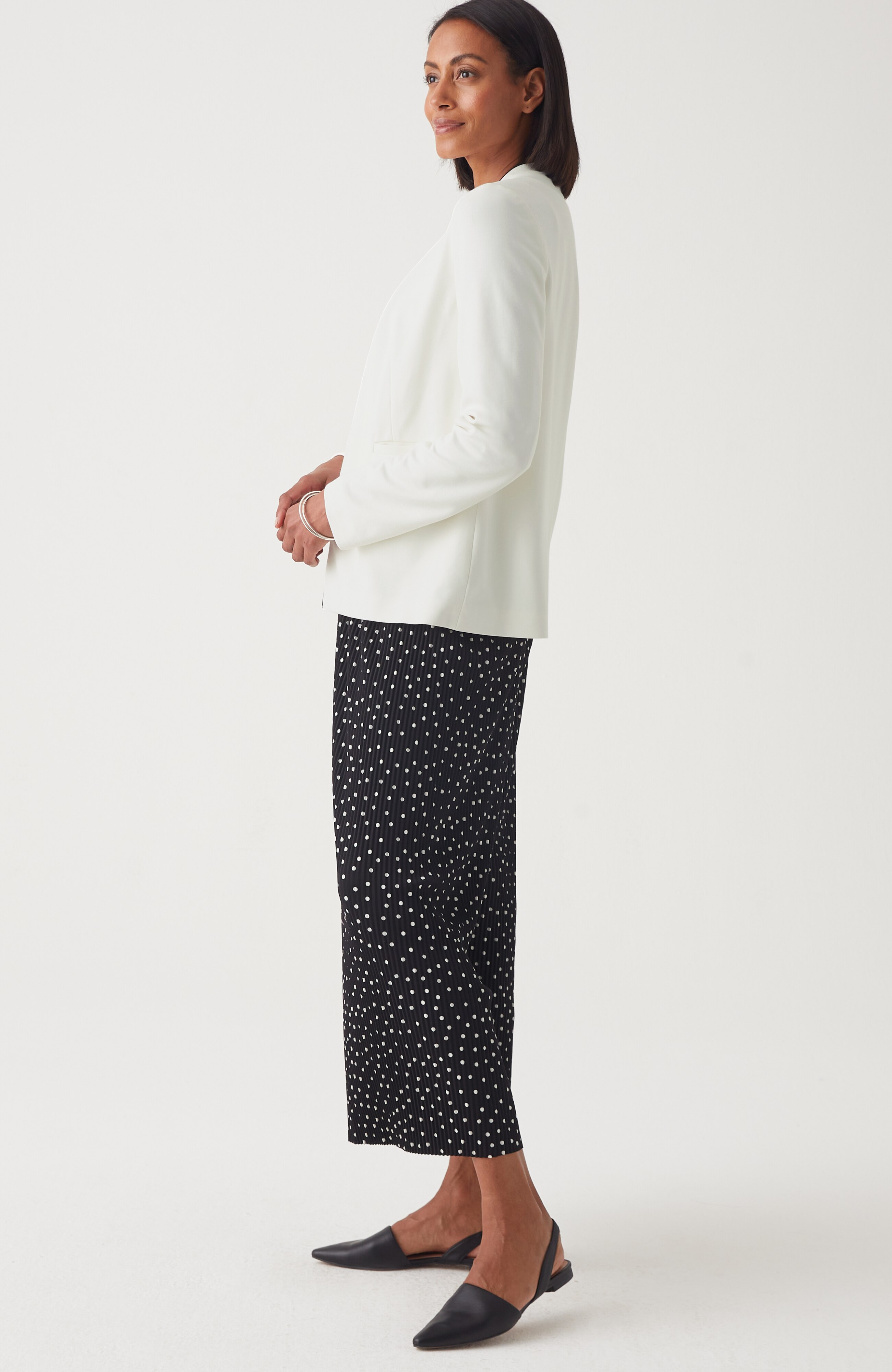 Wearever Piped-Trim Blazer